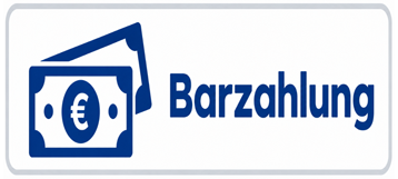 Barzahlung bei Abholung