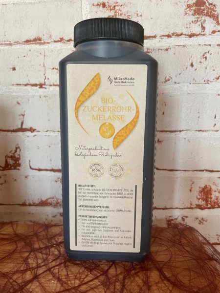 Zuckerrohrmelasse biologisch 1 Liter Flasche
