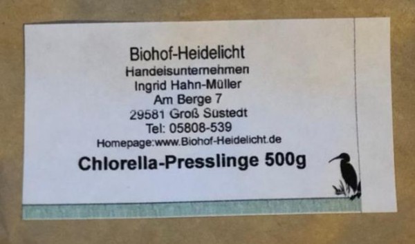 Chlorella Tabletten 500g Beutel