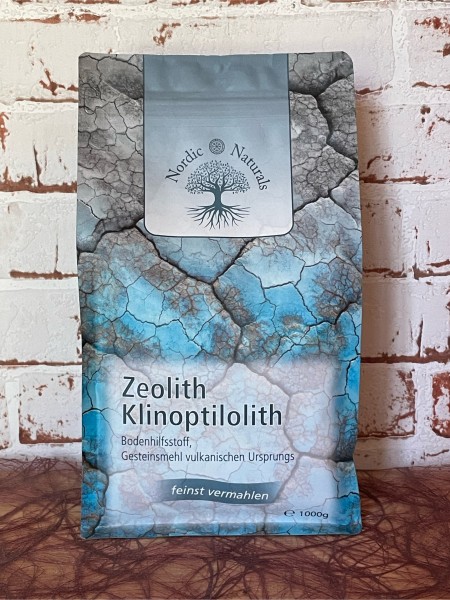 Zeolith feinst vermahlen 1 kg Nachfüllbeutel