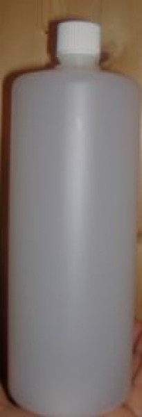 Leerflasche Plastik mit Schraubverschluss 1 Liter