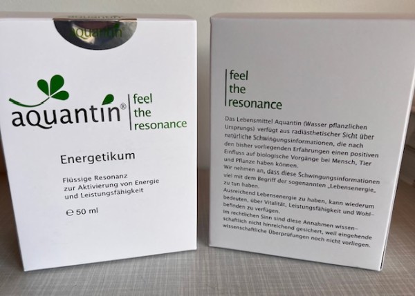 Aquantin - Energetikum 50 ml Flasche