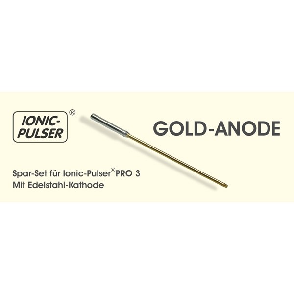 Gold-Anode - Set für Ionic-Pulser Pro3