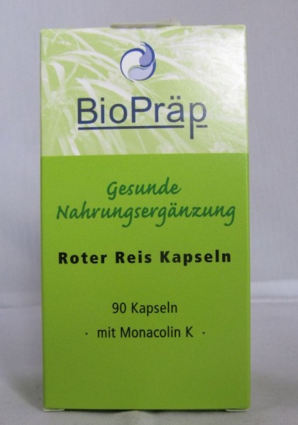 Roter Reis Kapseln