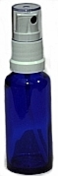 Blauglasflasche mit Spruehkopf 50 ml