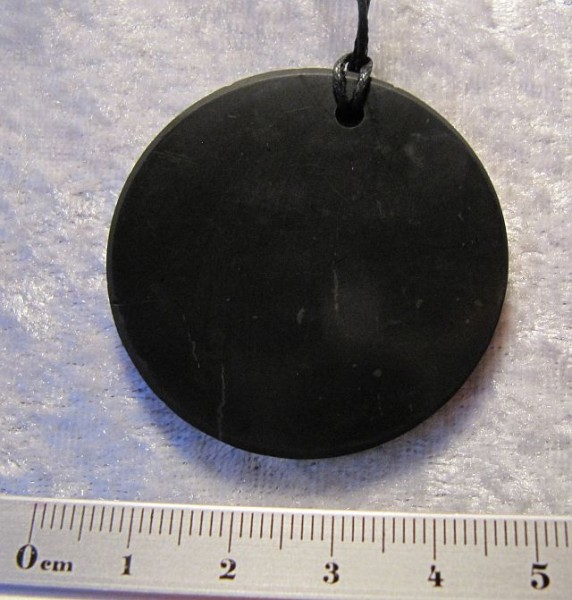 Schungitkette Rund am Band