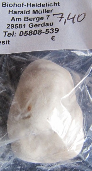Mg Magnesiumknolle für die Wassermischung 7,40 €