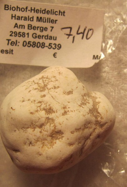 Mg Magnesiumknolle für die Wassermischung