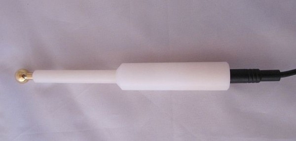 Handgriff mit Kugel Gold